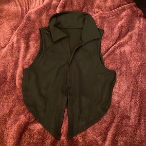 Black lightweight vest